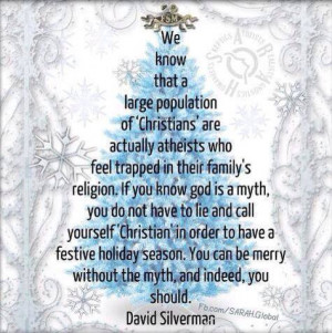 Grandma, before you say the Lord's Prayer over that Christmas turkey ...