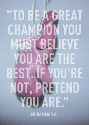 Champion. Be the best. Fitness. CrossFit. Quote.