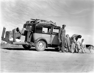Dust Bowl Migration Car