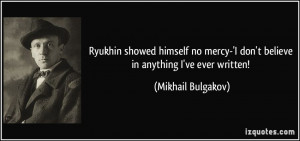 Ryukhin showed himself no mercy-'I don't believe in anything I've ever ...