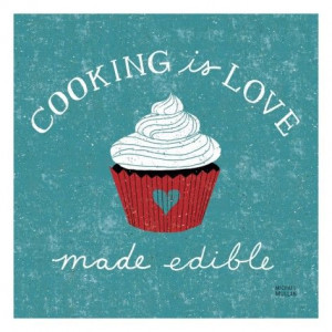 Cooking is Love Giclee Print by Michael Mullan at AllPosters.com