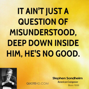 Stephen Sondheim Quotes