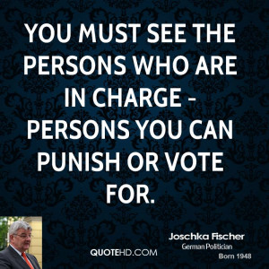 Joschka Fischer Quotes