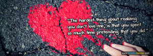 You Don't Love Me Facebook Timeline Cover