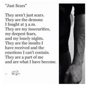 depression suicidal self harm cutting scars