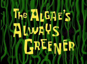 The Algae's Always Greener / Spongeguard on Duty