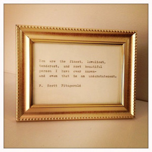 ... favorite quotes and hang them throughout the house in pretty frames