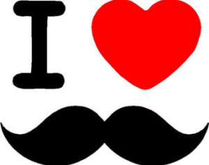 heart Mustaches Mustache I love mustache Mustache rides stickers ...