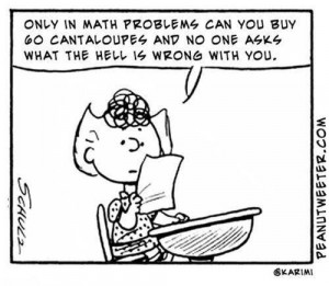 charlie brown, cute, funny, math, true story