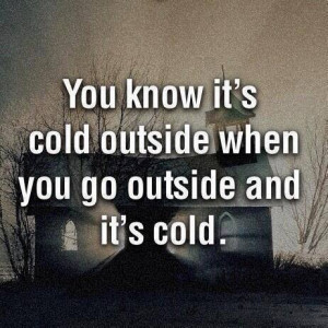 You know it’s way too COLD outside when…(16 Pics)