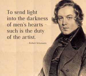 To send light into the darkness of men's hearts - such is the duty of ...