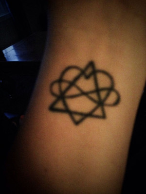 My tattoo!!! Adoption symbol (triangle each edge represents child ...