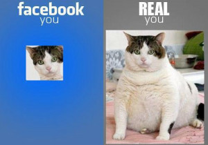 Facebook you versus real you