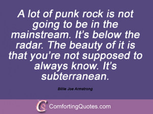Punk Quotes And Sayings 19 sayings by billie joe