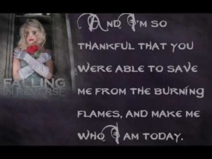 falling in reverse quotes from songs
