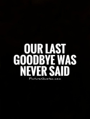 Goodbye Quotes