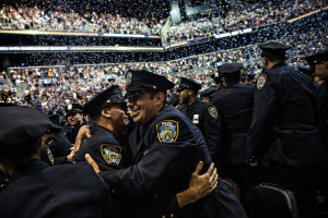 NYPD Cadets Attend Their Graduation