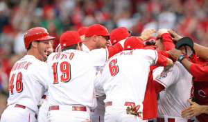 may 4 2014 cincinnati oh usa cincinnati reds 3rd baseman todd frazier ...