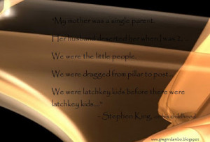 stephen king success story quote
