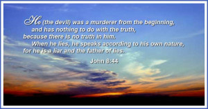 The devil always lies | Word Blessings | spiritual warfare