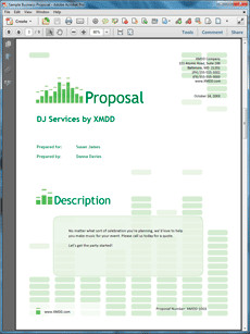 Purchase Proposal Pack Templates