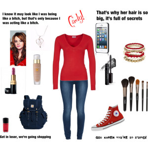 fashion mean girls outfits cady heron mean girls created by lisa jane ...
