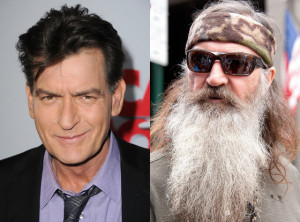 ... Sheen’s Twitter rant at Phil Robertson following anti-gay remarks