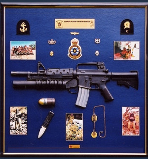 Police & Military Retirement Plaques And Send Off Gifts