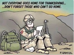 Remember our troops this Thanksgiving