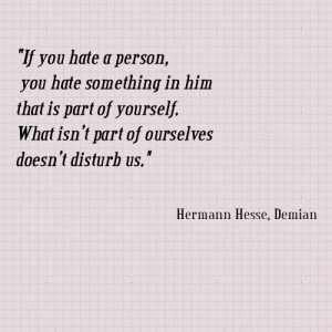 Hermann Hesse. I remember this made a big impression when I read it!