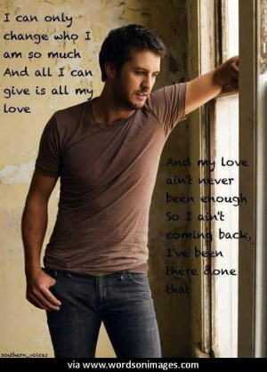 Quotes by luke bryan