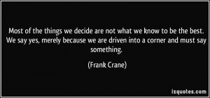 Frank Crane Quote