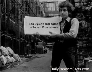 Bob Dylan's real name