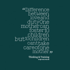 Foster Mother Quotes