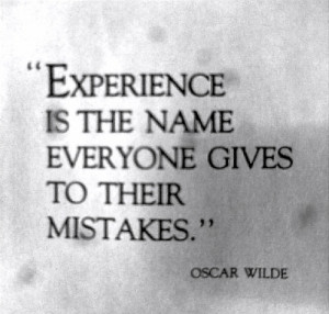 Speaking of Oscar Wilde quotes! I’d forgotten all about this, to be ...