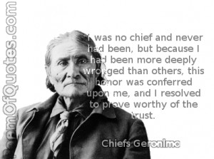 quote by Geronimo