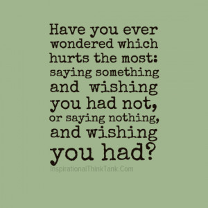 Have You Ever Wondered...