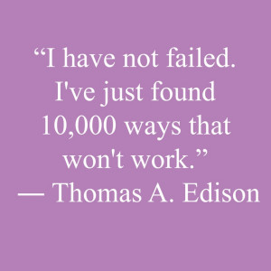 Never give up on your dreams!