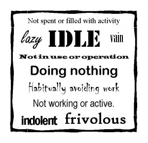Lazy People At Work I believe that most people,