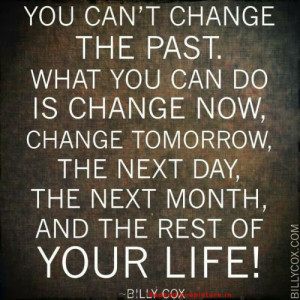 You Can’t Change The Past