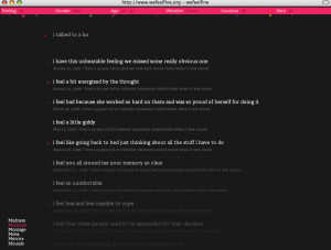 Also very cool as a starting point is Murmurs, which (like the ...