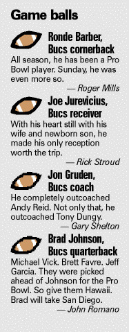 TOUGH DAY: The Eagles reached the championship game with his help, but ...