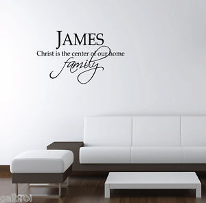 Christ-Is-The-Center-Of-Our-Home-Lettering-Sticker-Quotes-Vinyl-Decal ...