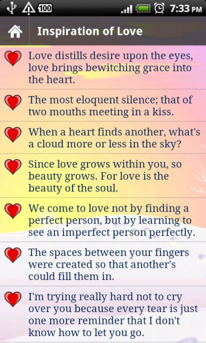 Love Inspiration Quotes - screenshot