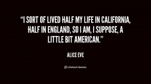 Alice Eve Quotes