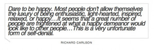 Richard Carlson Quote