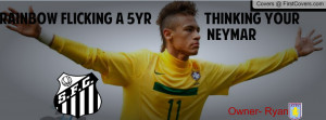 Rainbow Neymar Profile Facebook Covers