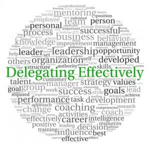 The art of delegation in business is a sticky subject for many people ...