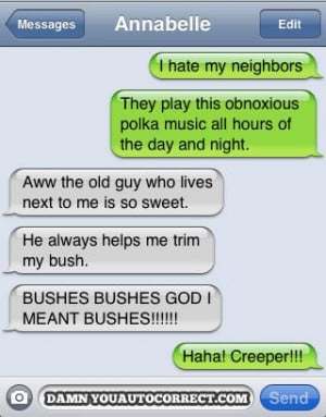 bad neighbors?