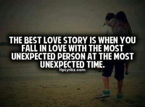 Unexpected Love Quotes. QuotesGram